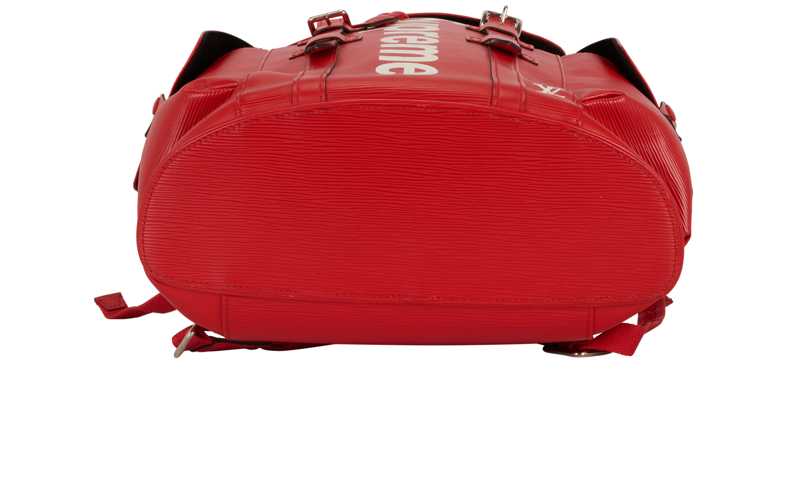 x Supreme Christopher Backpack, &pound;2,200, Handbags, Red, Leather, Top view